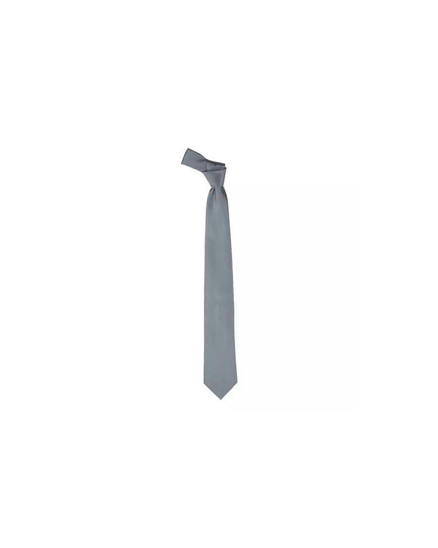Luxury Designer Solid Color Tie - 80mm Width One Size Men
