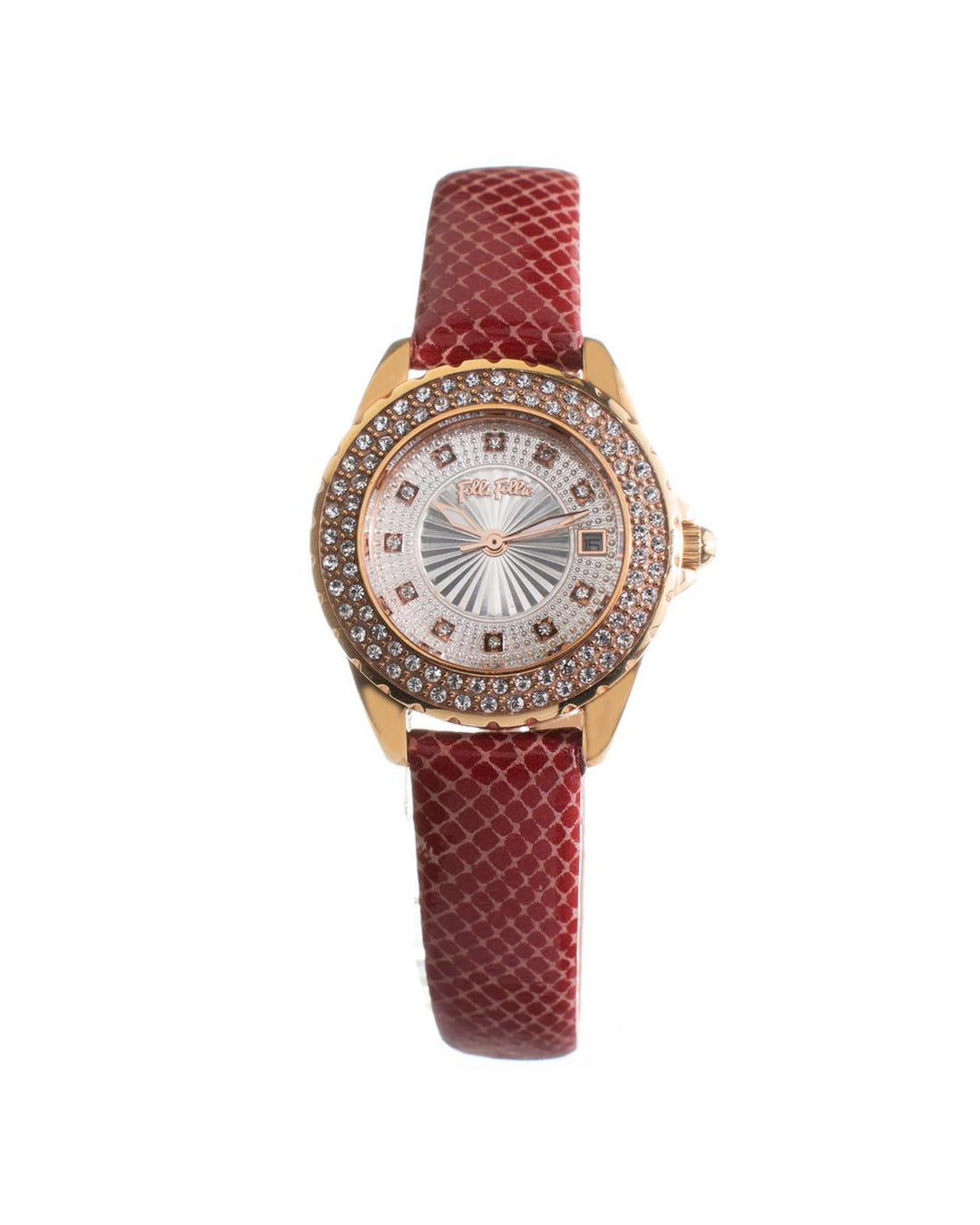Folli Follie Women's Red Leather Watch - One Size