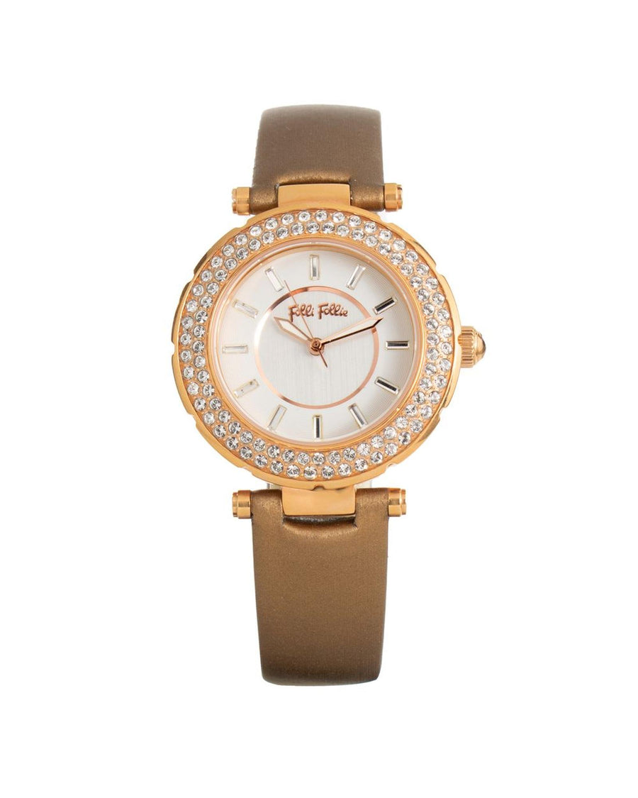 Folli Follie Women's Brown Leather Watch - One Size