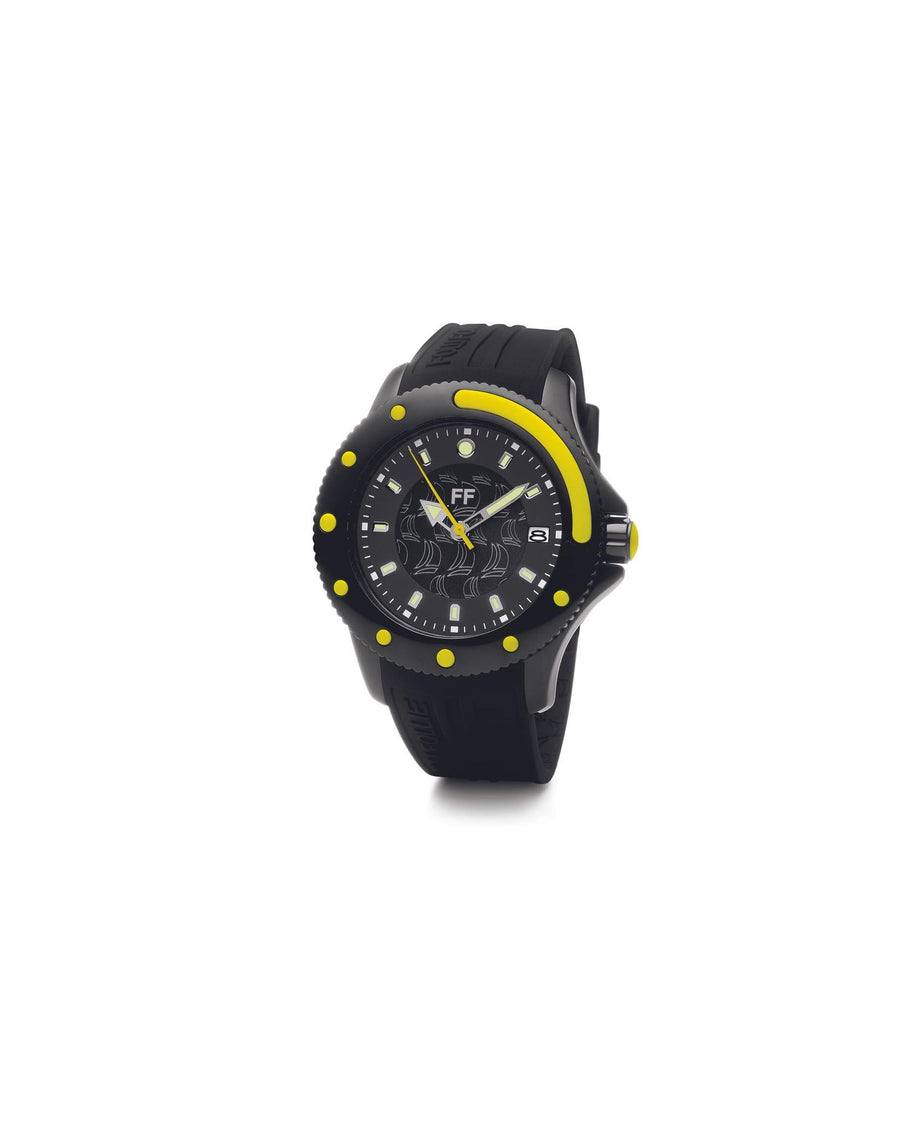 Folli Follie Women's Black Silicone Watch - One Size