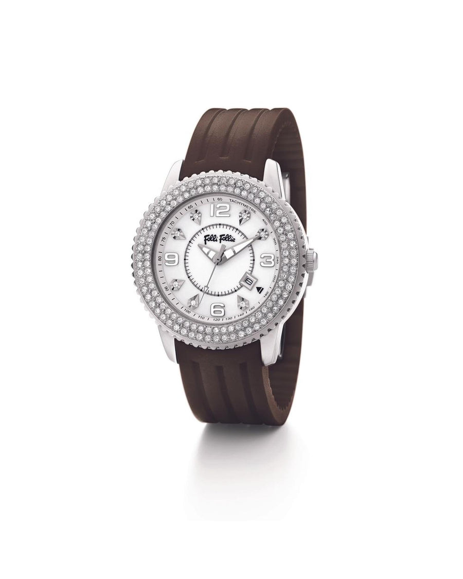 Folli Follie Women's Brown Plastic Watch - One Size