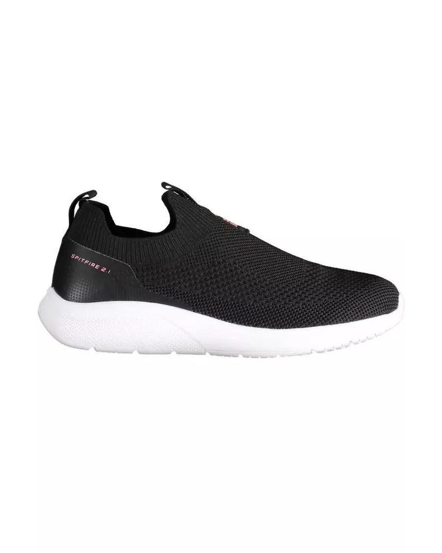 Fila Women's Black MATERIALE Synthetic Sneaker - 39 EU