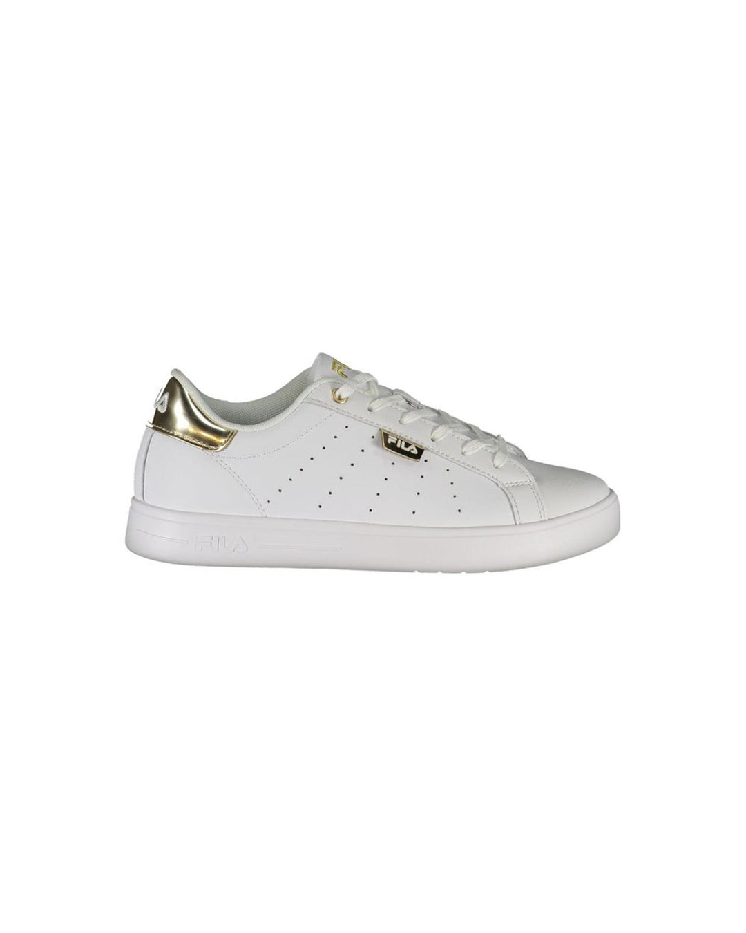 Fila Women's White Polyester Sneaker - 38 EU