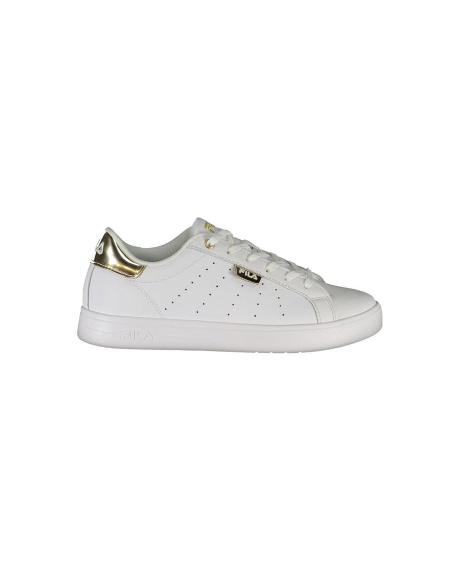 Fila Women's White Polyester Sneaker - 38 EU