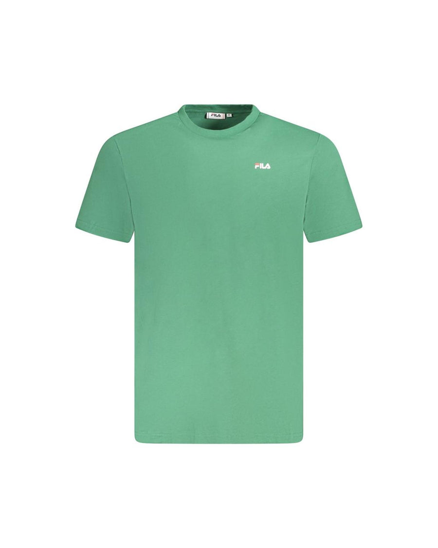 Fila Men's Green Cotton  T-Shirt - L