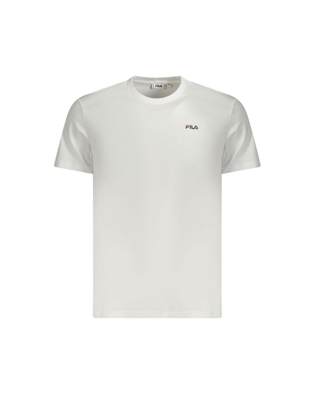 Fila Men's White Cotton  T-Shirt - L