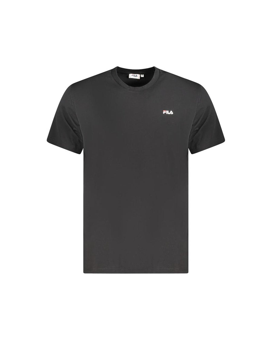 Fila Men's Black Cotton  T-Shirt - M
