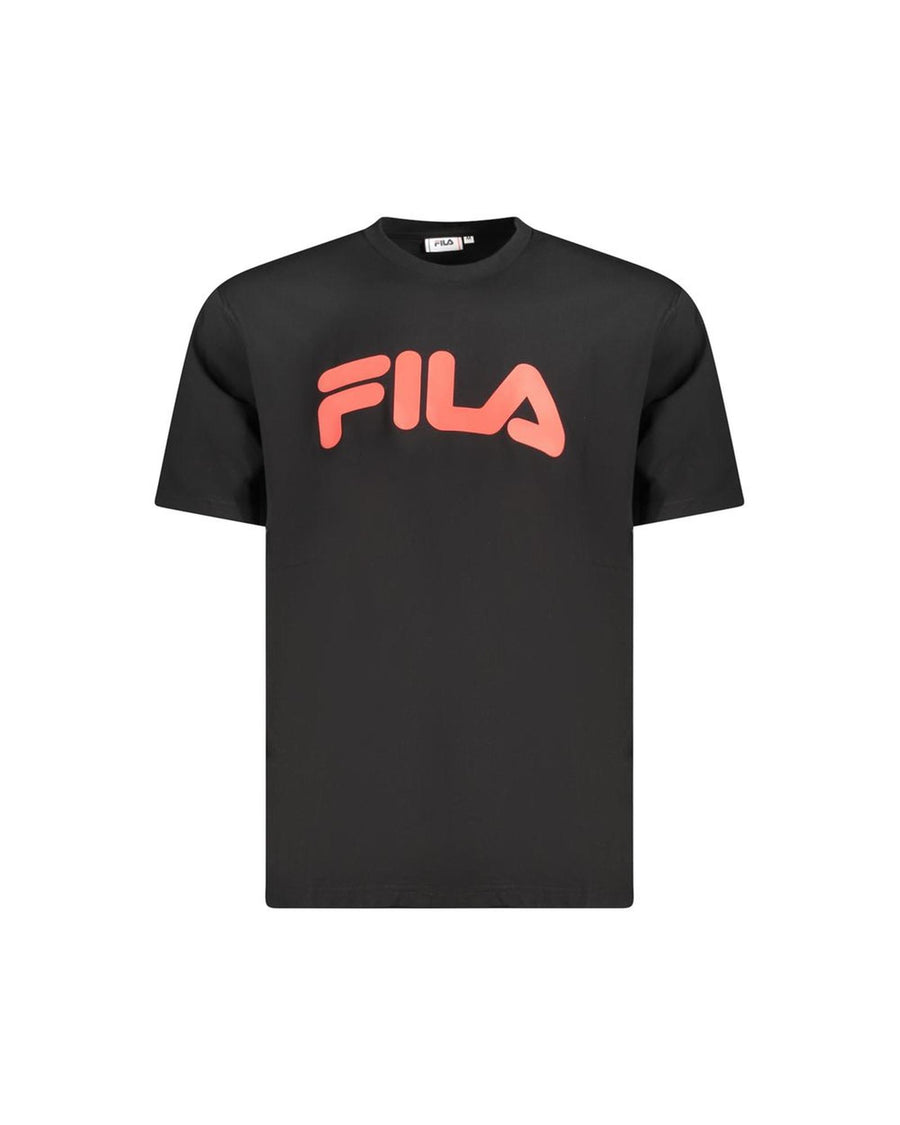 Fila Men's Black Cotton T-Shirt - M
