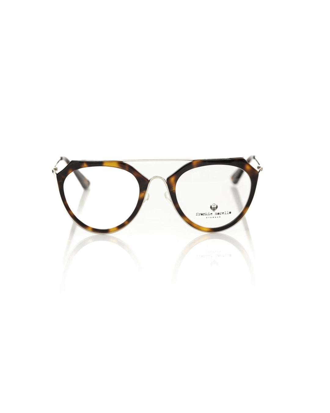 Frankie Morello Women's Aviator-Style Tartarugato Eyewear Frames - One Size