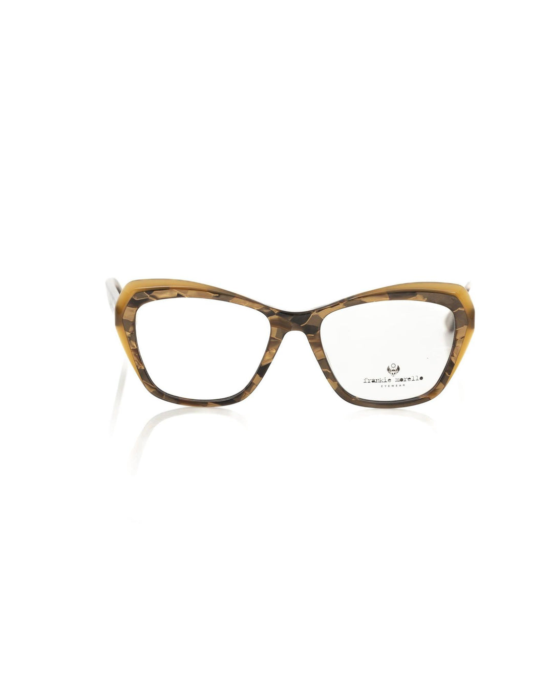Frankie Morello Women's Elegant Cat Eye Glitter Eyeglasses - One Size