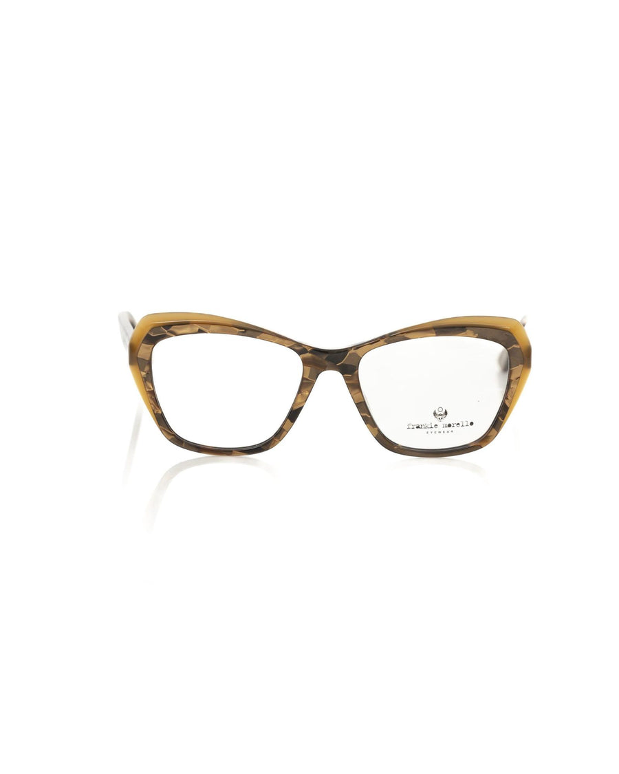 Frankie Morello Women's Elegant Cat Eye Glitter Eyeglasses - One Size