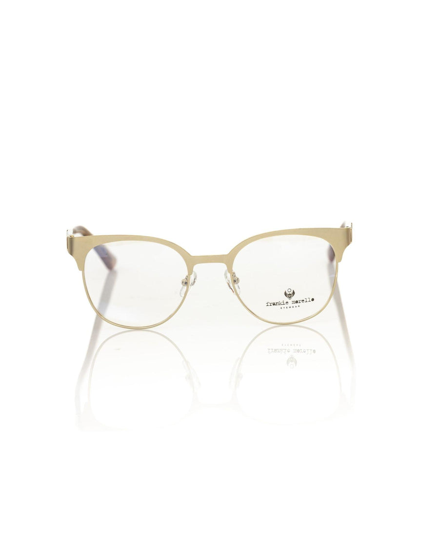 Frankie Morello Women's Geometric Gold-Tone Clubmaster Eyeglasses - One Size