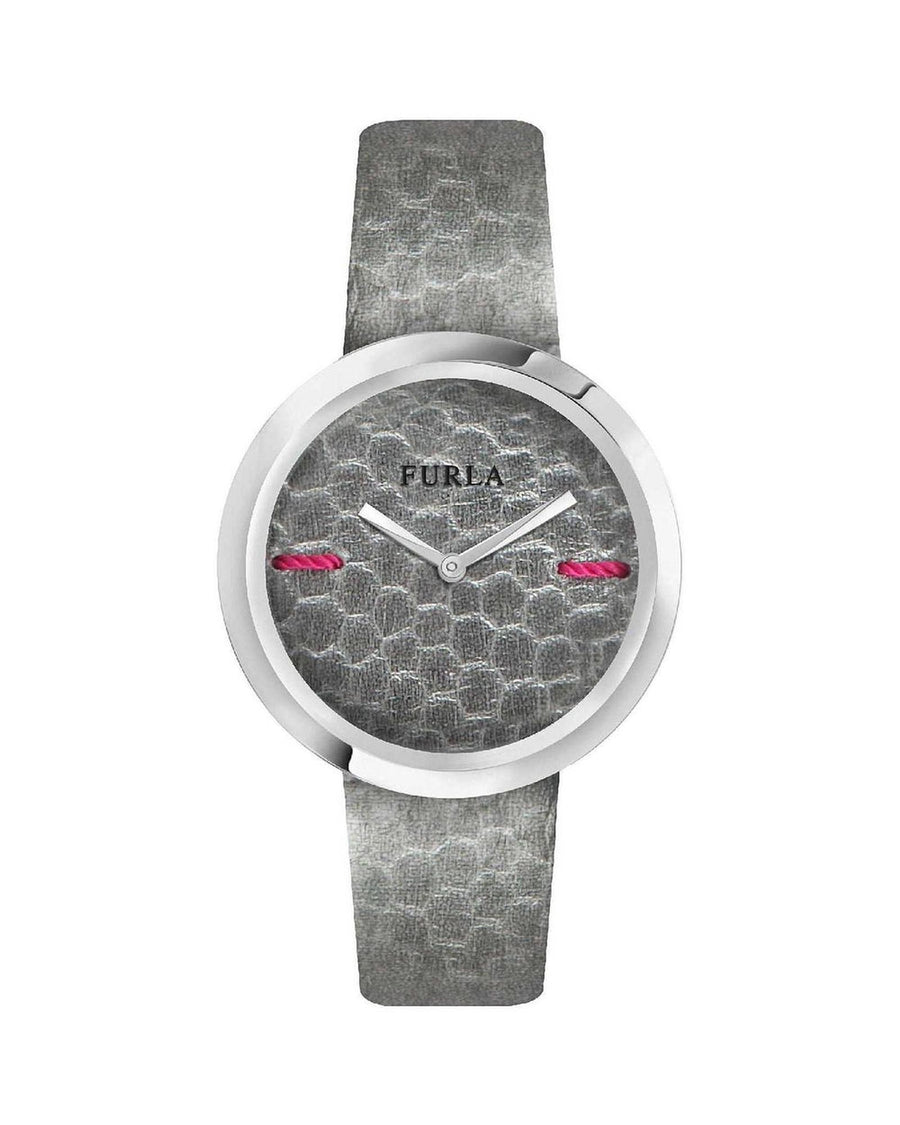 Furla Women's Gray Leather Watch - One Size