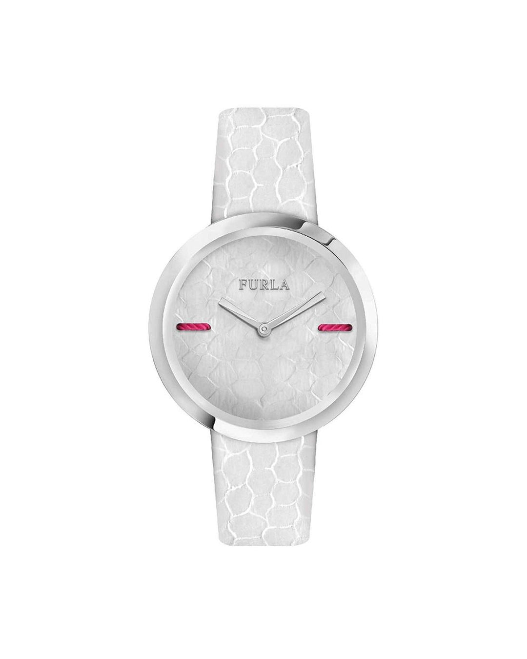 Furla Women's White Leather Watch - One Size