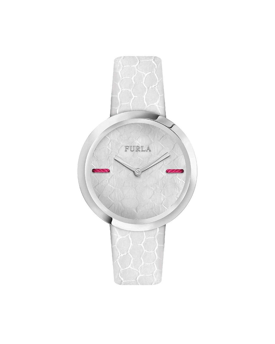 Furla Women's White Leather Watch - One Size
