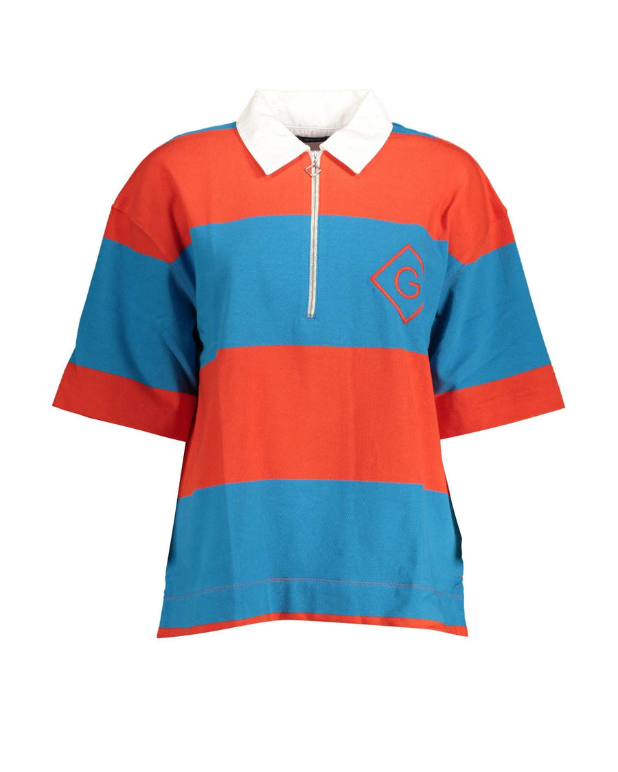 Gant Women's Red Cotton Polo Shirt - M
