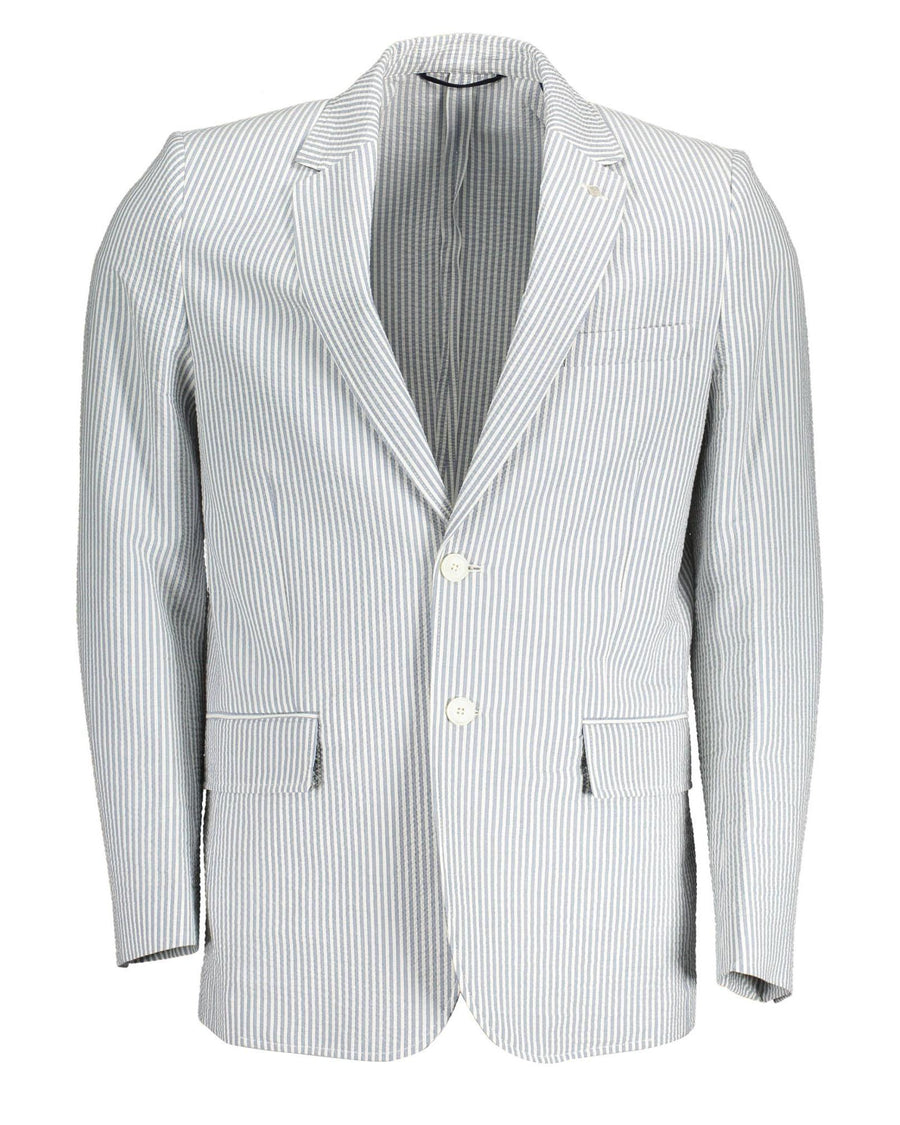Gant Men's White Cotton Jacket - 50 IT
