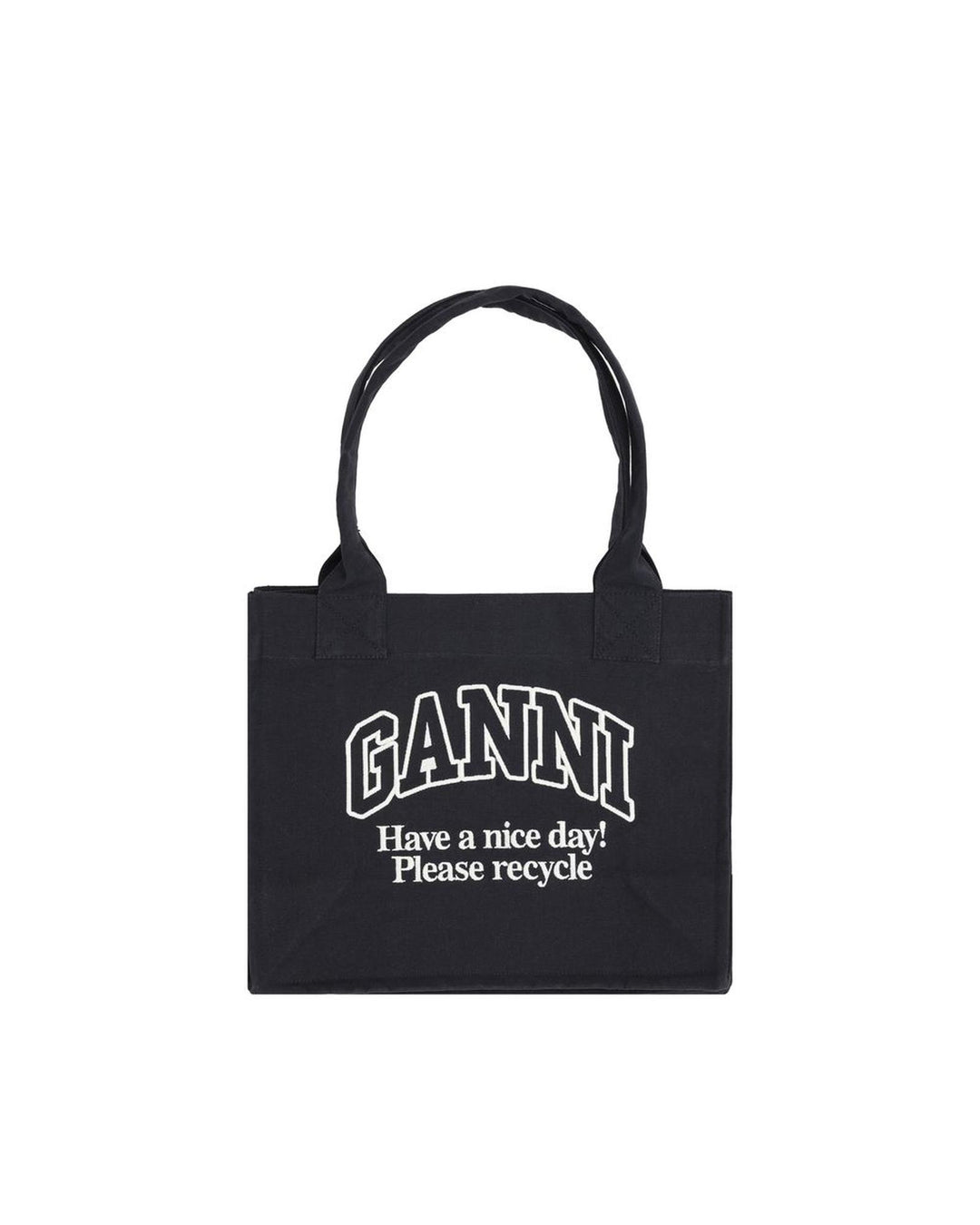 Ganni Women's Cotton Tote Bag - One Size