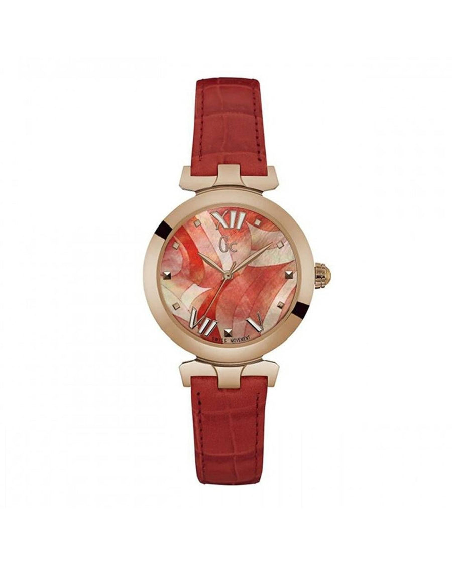 GC Women's Orange Leather Watch - One Size