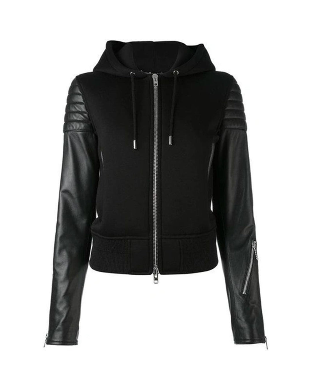 Givenchy Women's Black Viscose Jackets & Coat - 44 IT