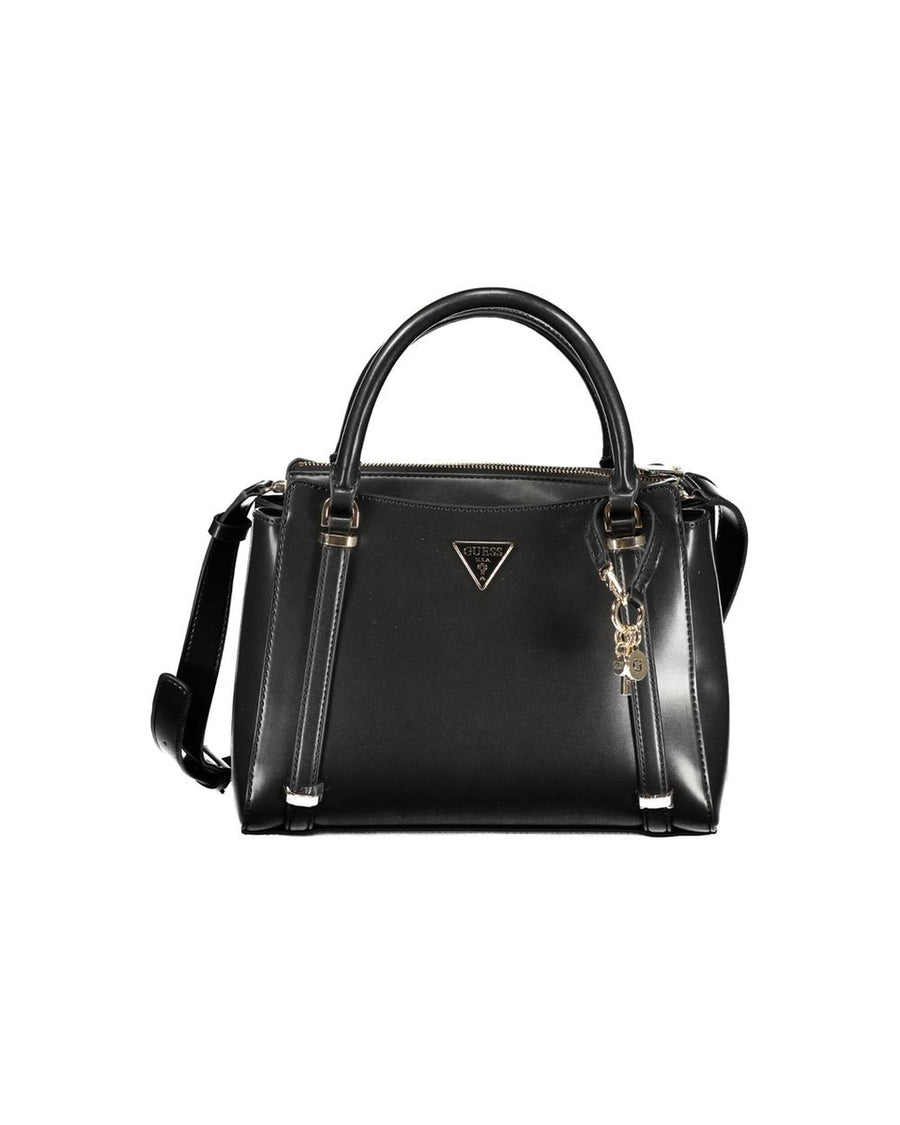 Guess Jeans Women's Black Polyethylene Handbag - One Size