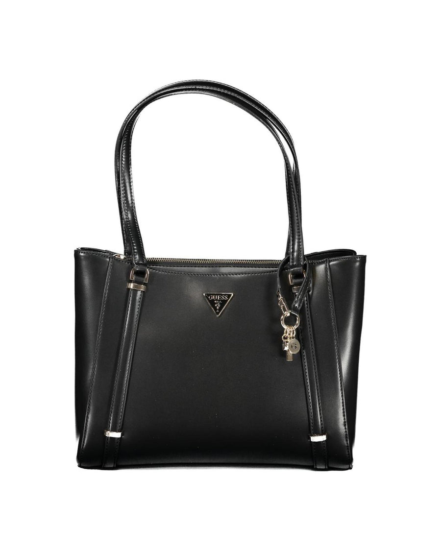 Guess Jeans Women's Black Polyethylene Handbag - One Size