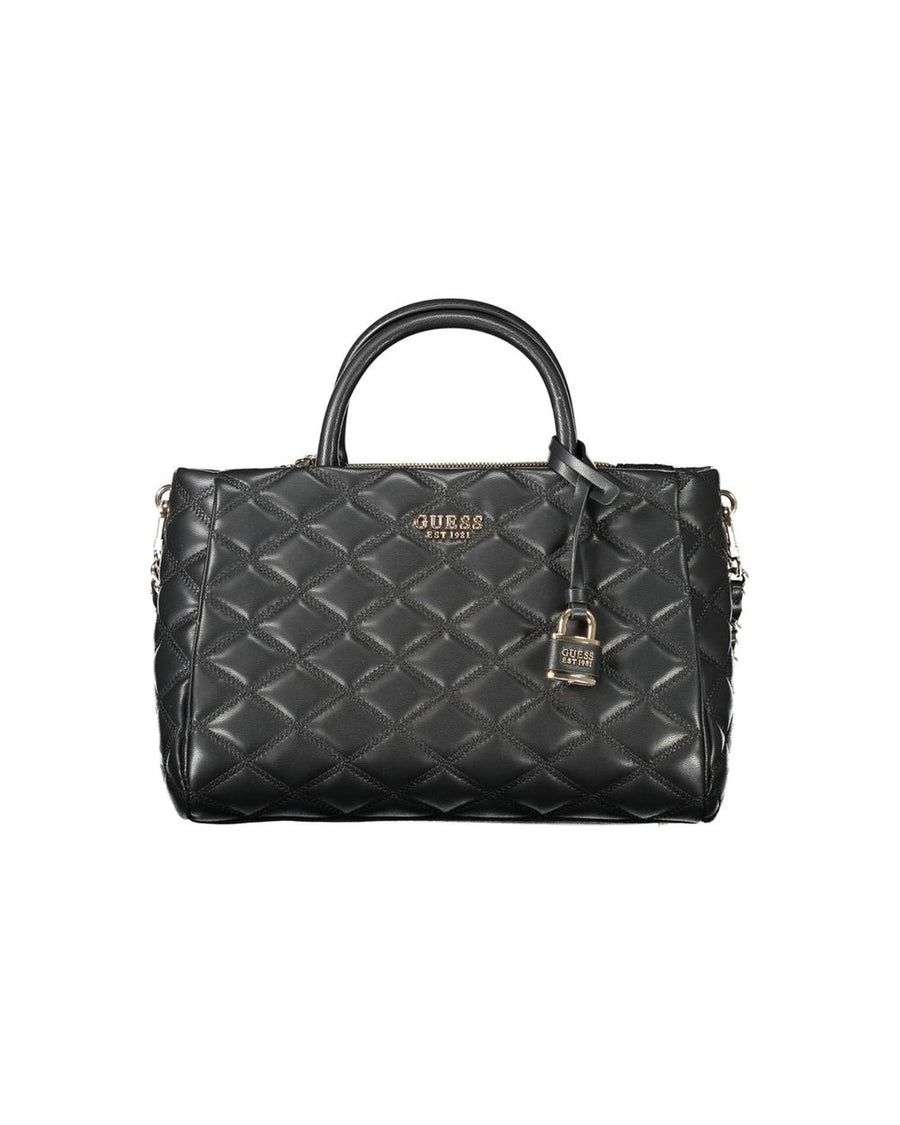 Guess Jeans Women's Black Polyethylene Handbag - One Size