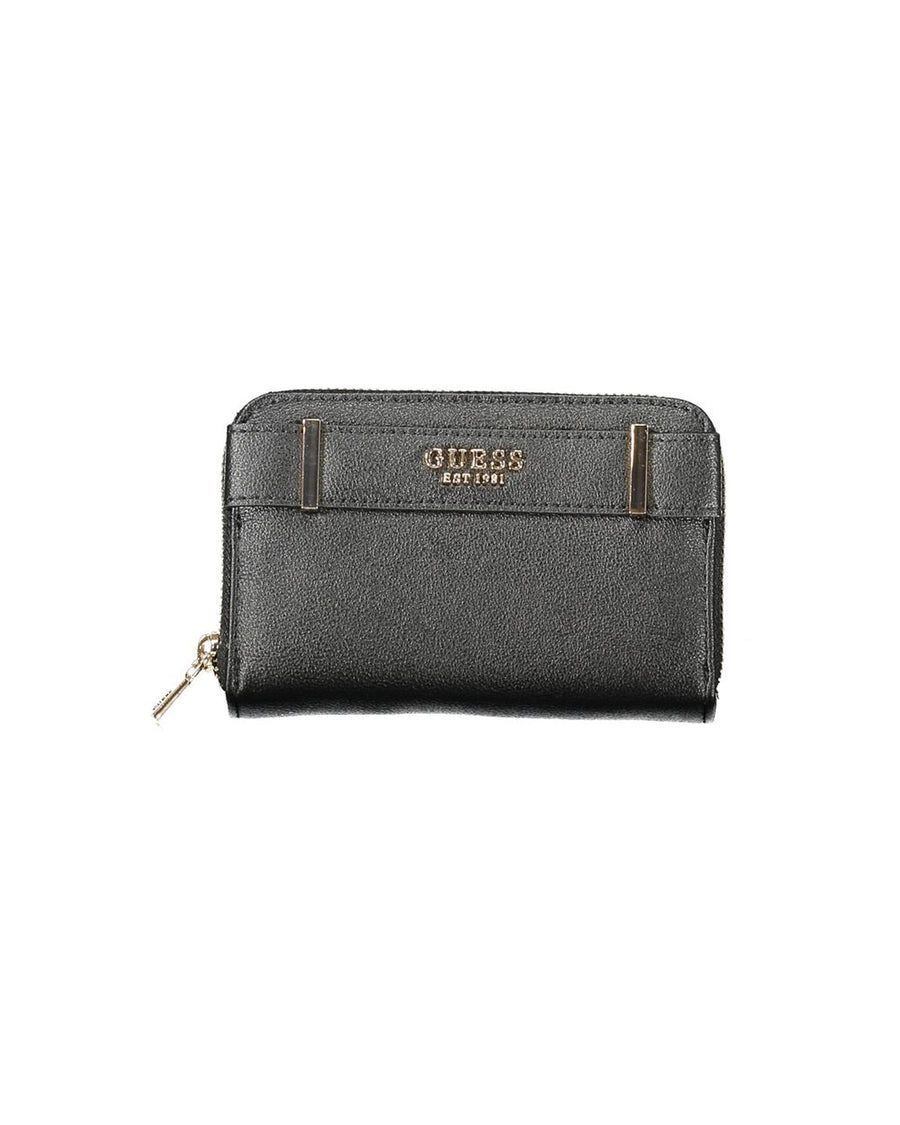 Guess Jeans Women's Black Polyethylene Wallet - One Size