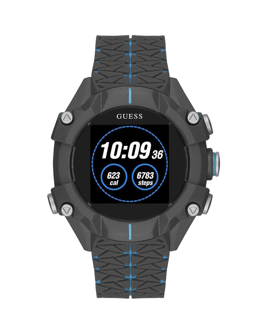 Guess Men's Gray Resin Watch - One Size