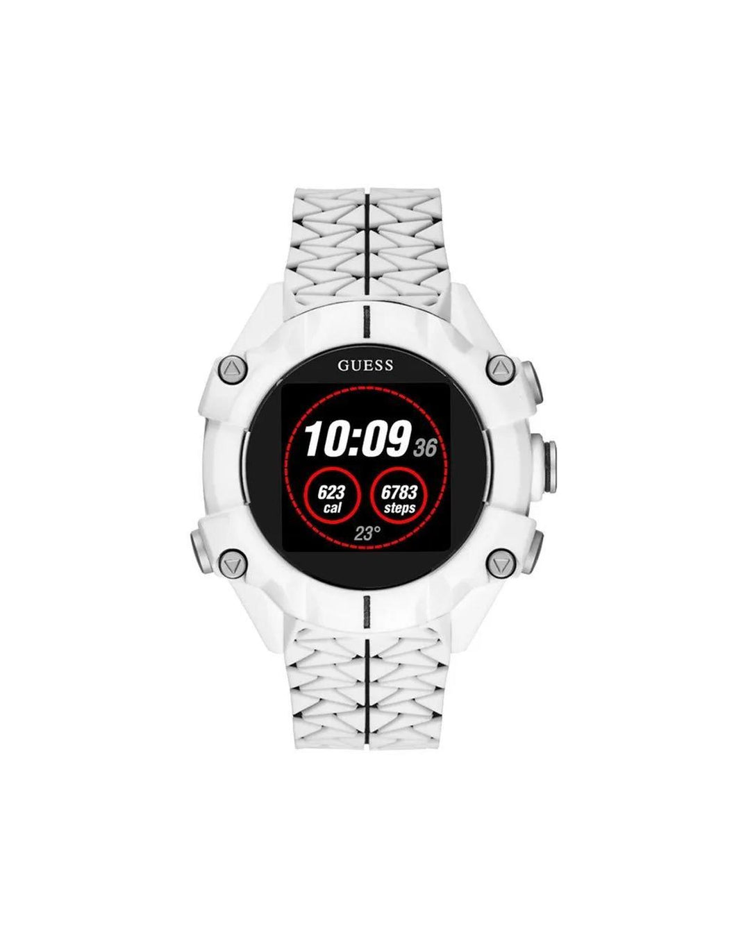 Guess Men's White Resin Watch - One Size