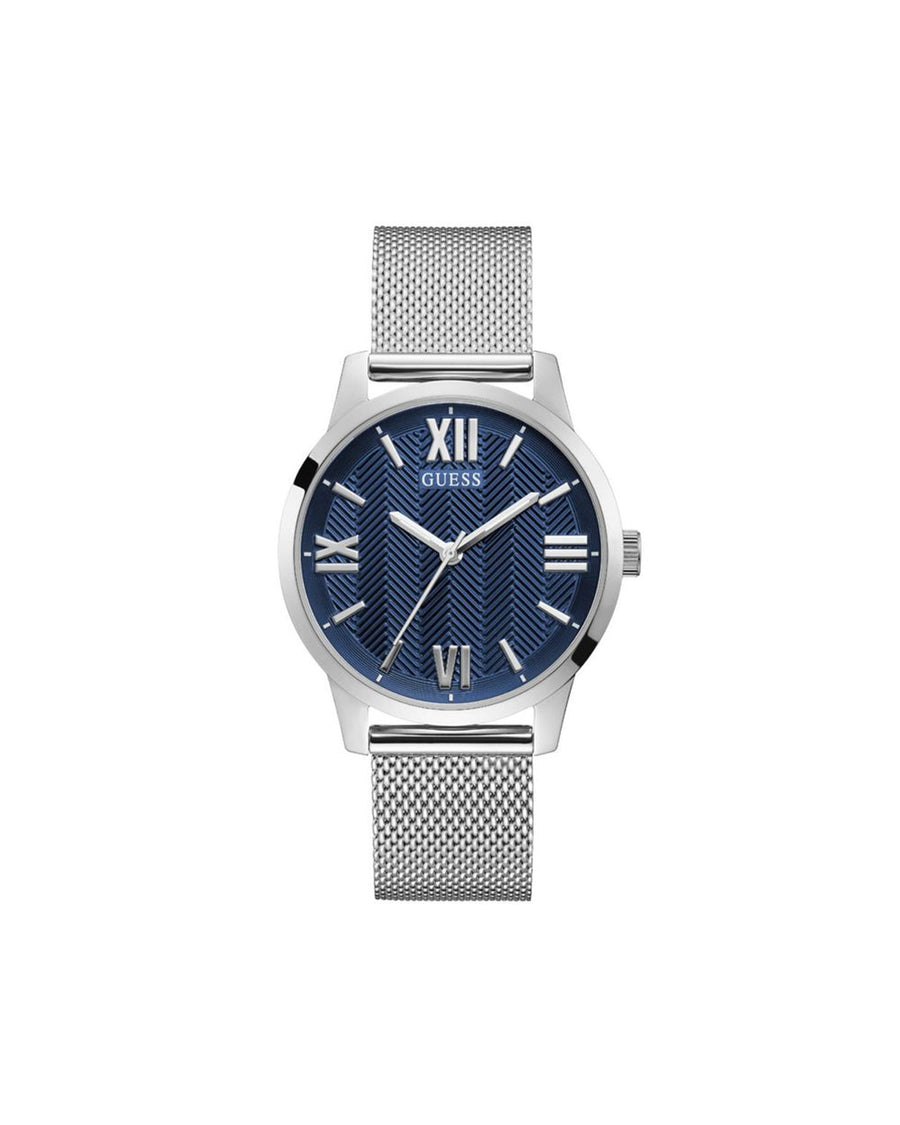 Guess Men's Silver Stainless Steel Watch - One Size