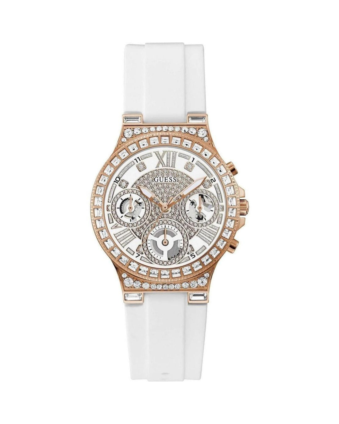 Guess Women's White Silicone Watch - One Size