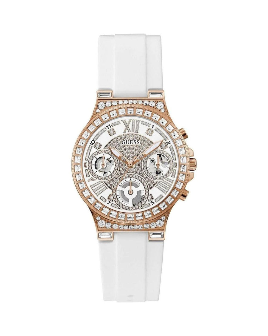 Guess Women's White Silicone Watch - One Size