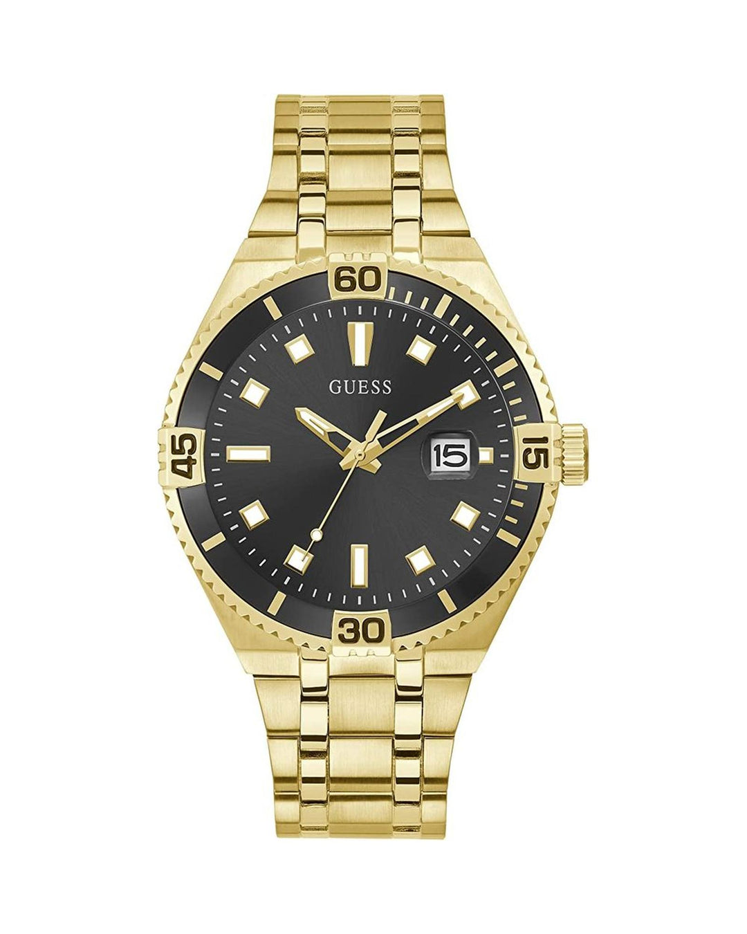 Guess Men's Gold Stainless Steel Watch - One Size