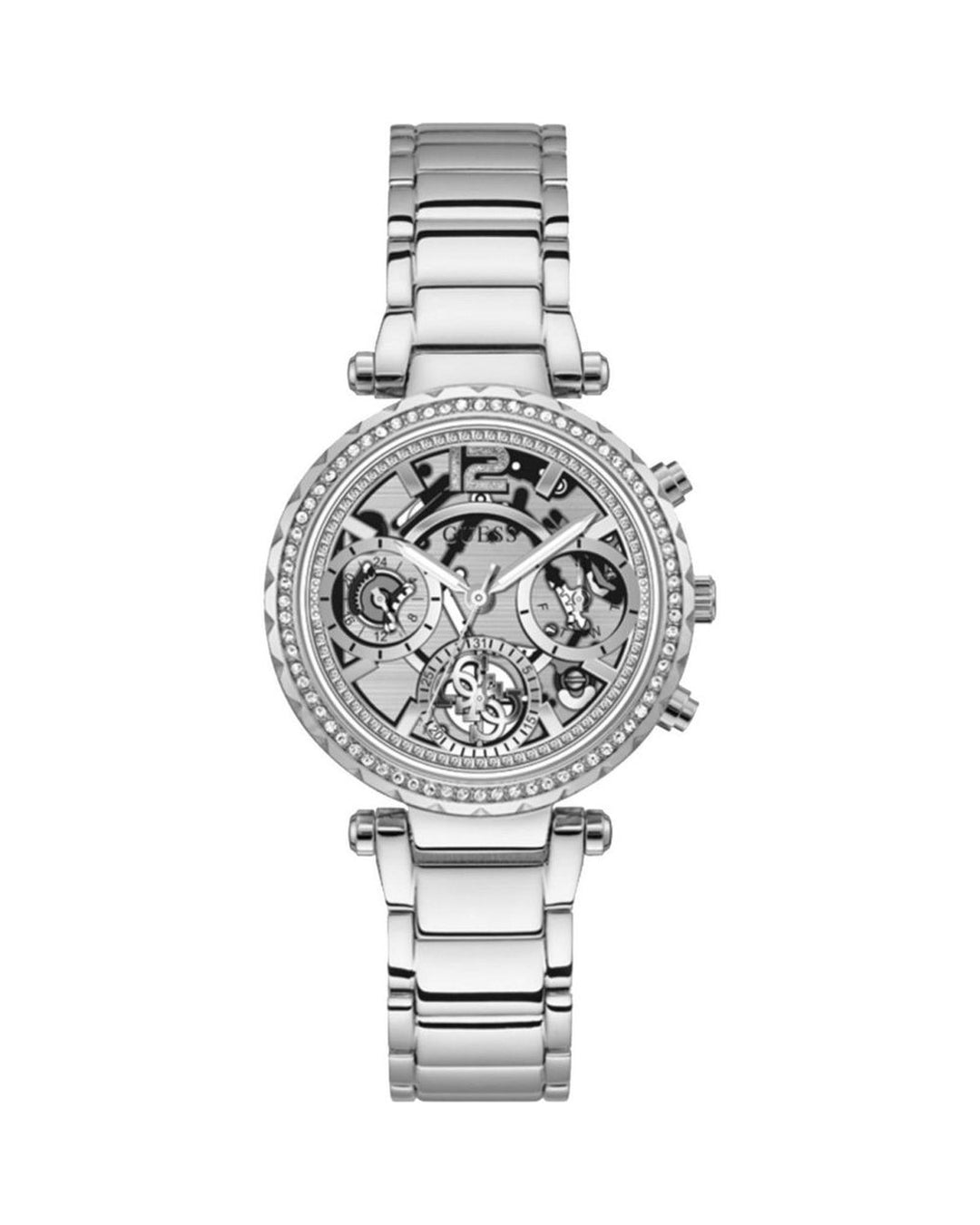 Guess Women's Gray Stainless Steel Stainless Steel Watch - One Size