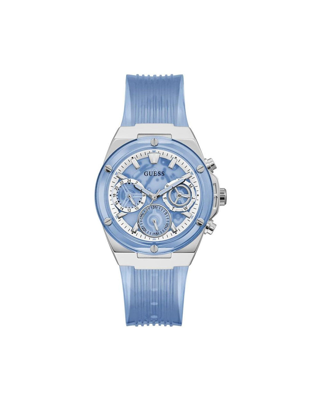 Guess Women's Blue Silicone Watch - One Size