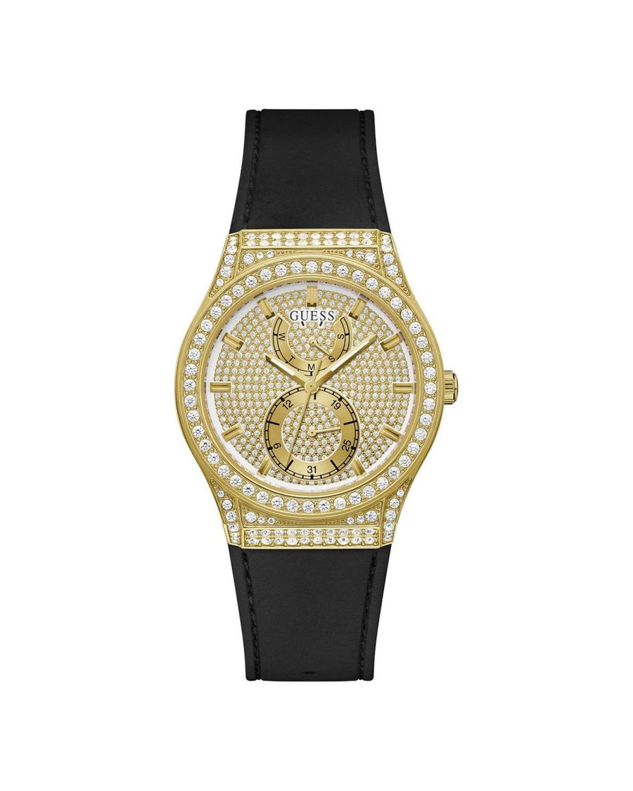 Guess Women's Black Silicone Watch - One Size