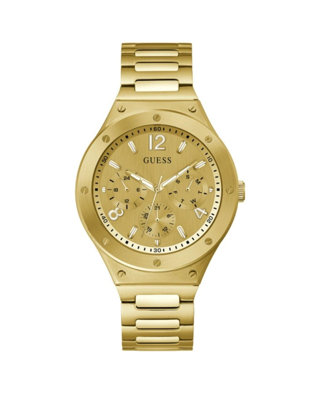 Guess Men's Gold Stainless Steel Watch - One Size
