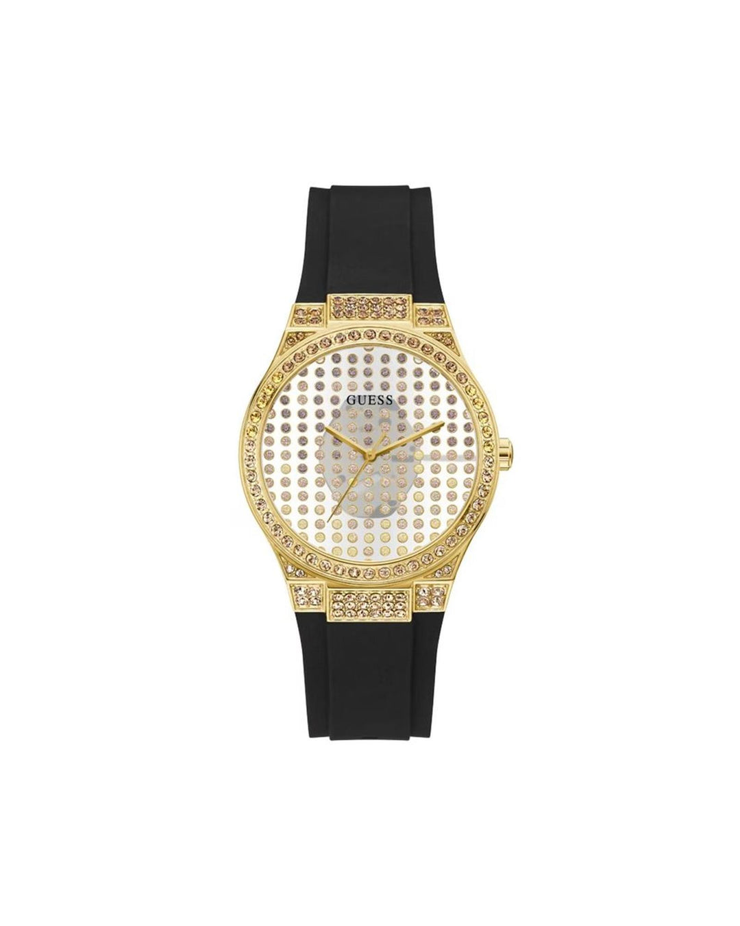 Guess Women's Black Silicone Watch - One Size