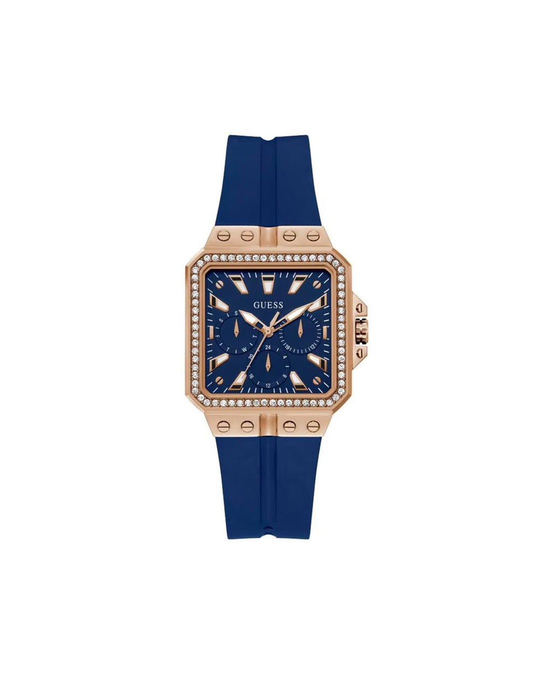 Guess Women's Purple Silicone Watch - One Size