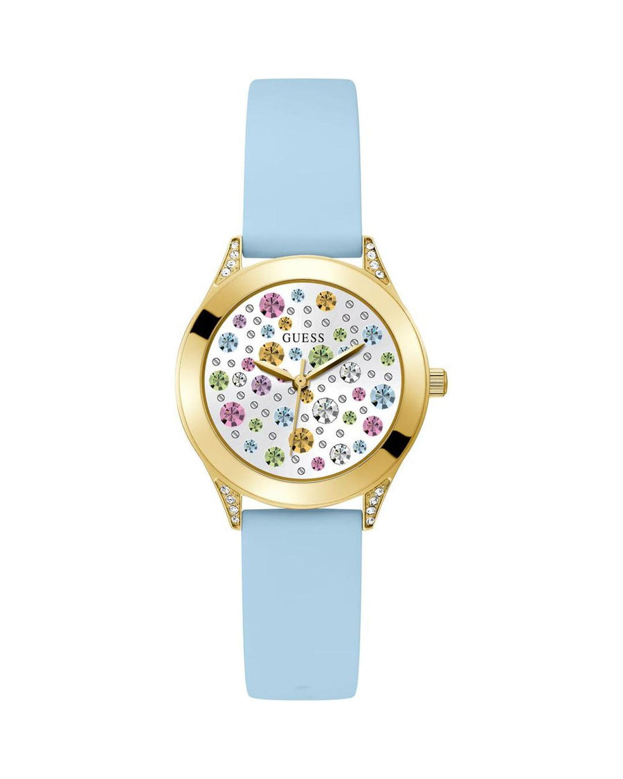 Guess Women's Blue Silicone Watch - One Size