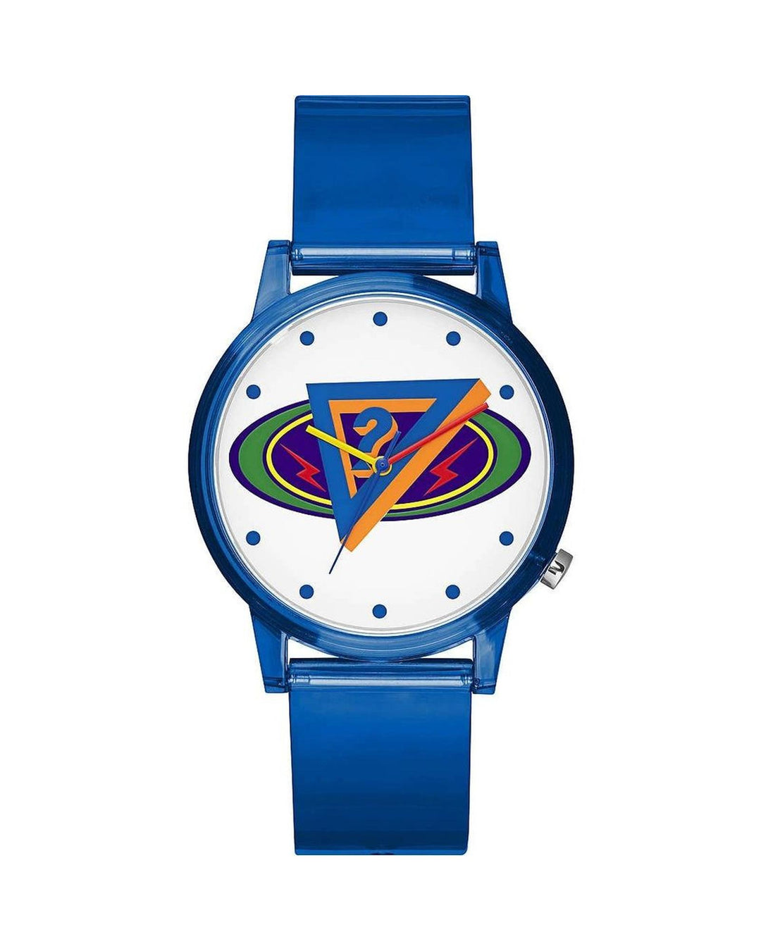 Guess Unisex's Blue Resin Watch - One Size