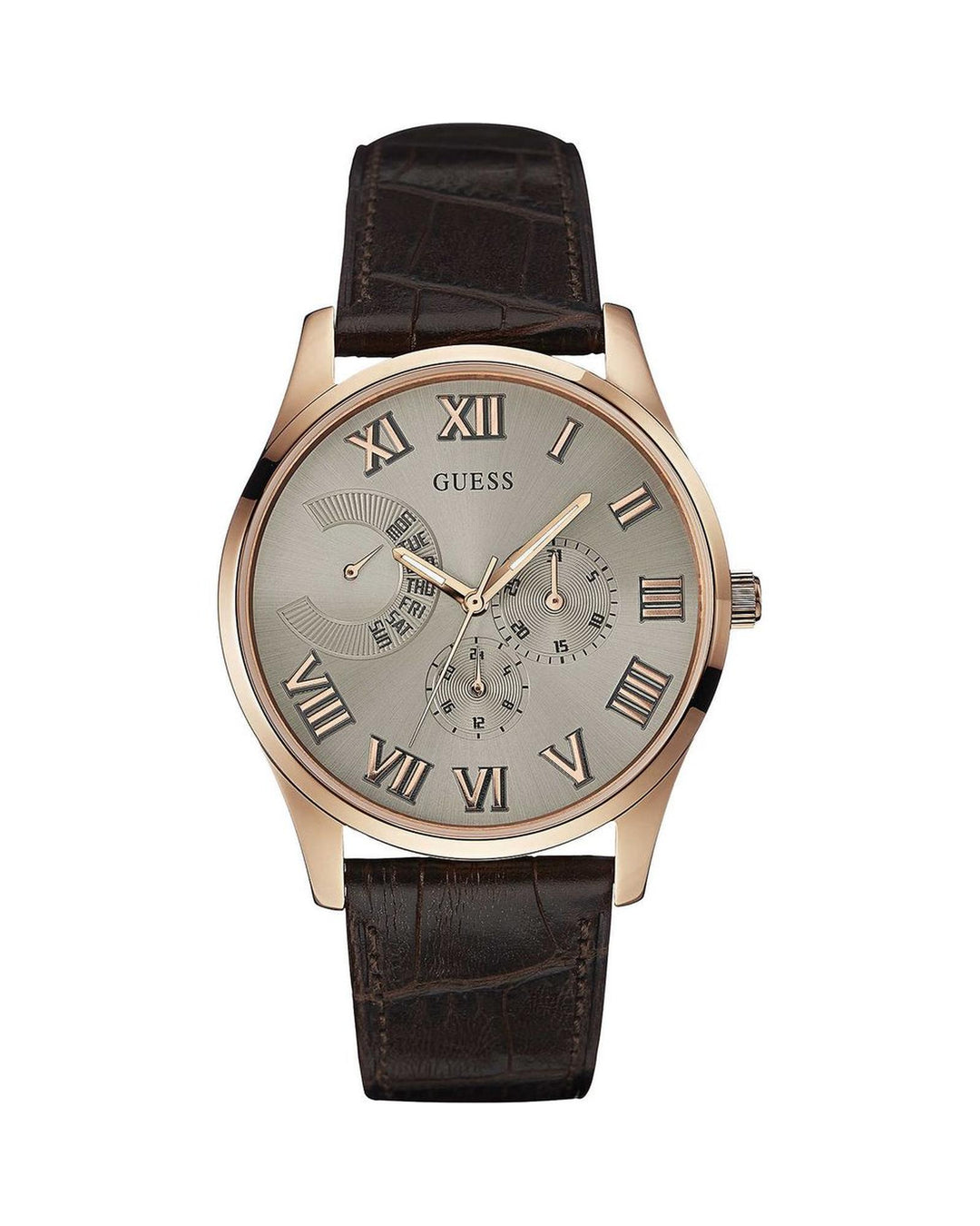 Guess Men's Brown Polyethylene Watch - One Size