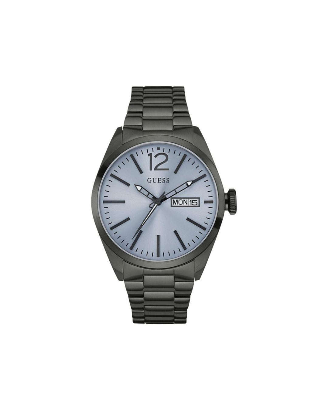 Guess Men's Gray Steel Watch - One Size