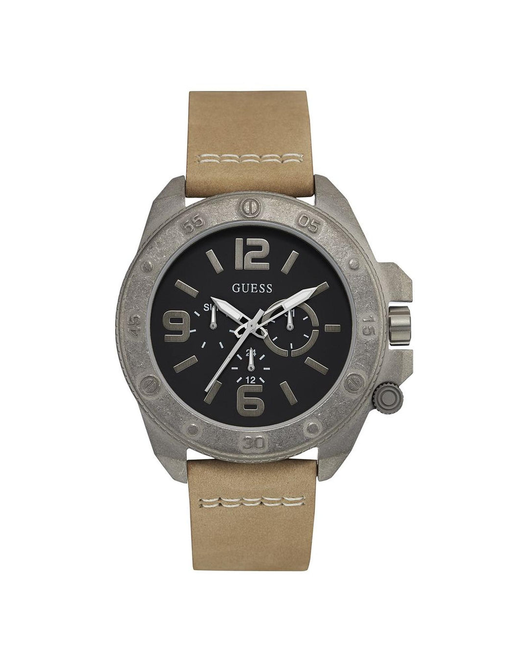 Guess Men's Beige Polyethylene Watch - One Size