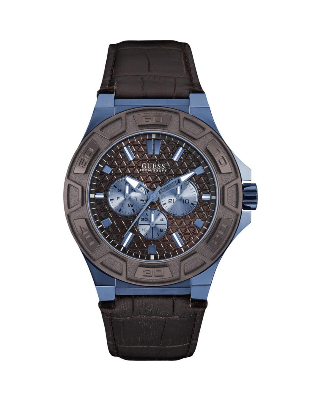 Guess Men's Brown Polyethylene Watch - One Size