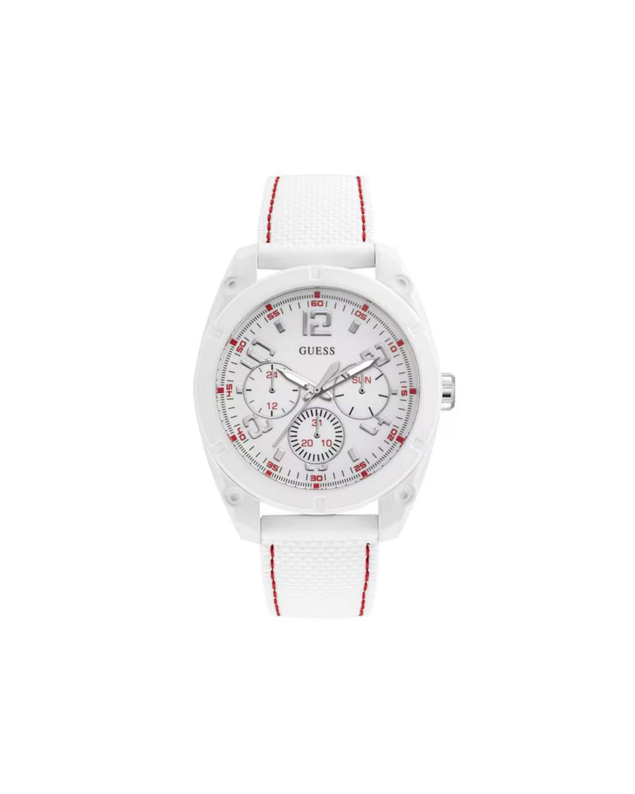Guess Men's White Resin Watch - One Size