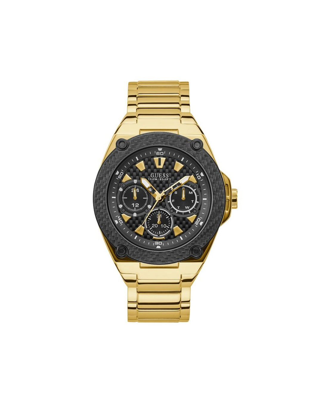 Guess Men's Gold Steel Watch - One Size