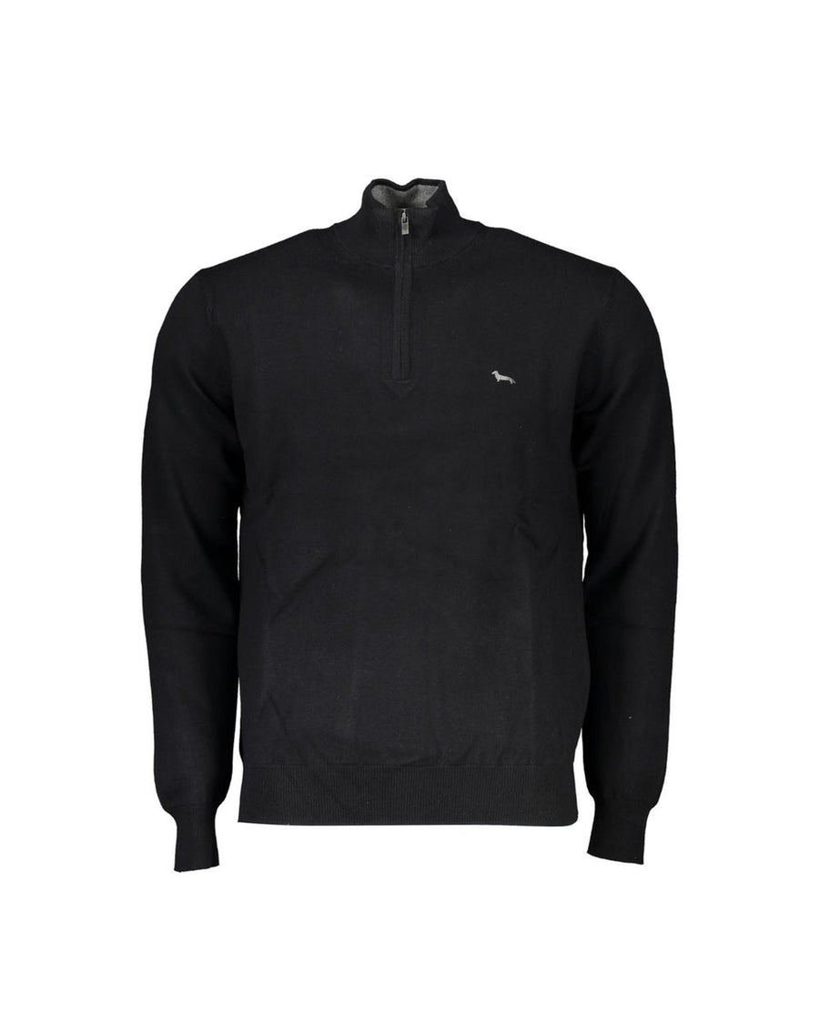 Harmont & Blaine Men's Black Cotton Sweater - L