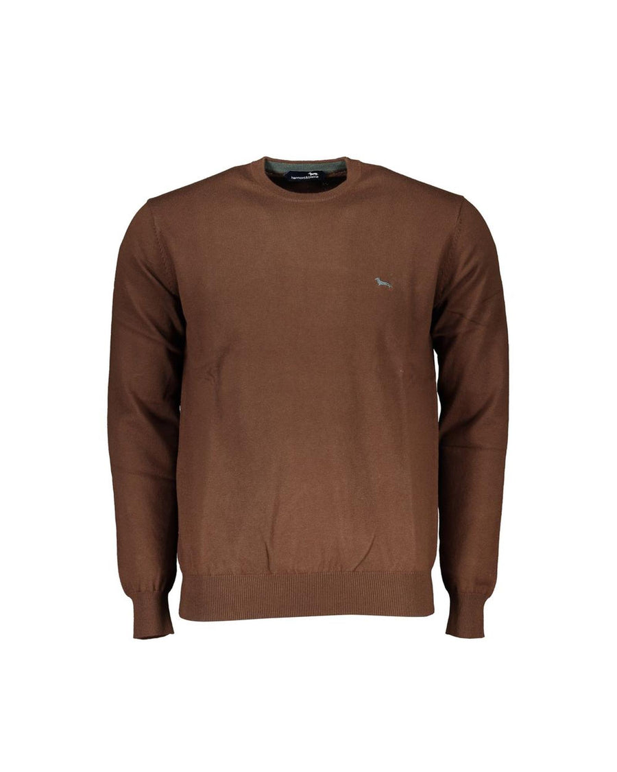 Harmont & Blaine Men's Brown Cotton Sweater - 2XL